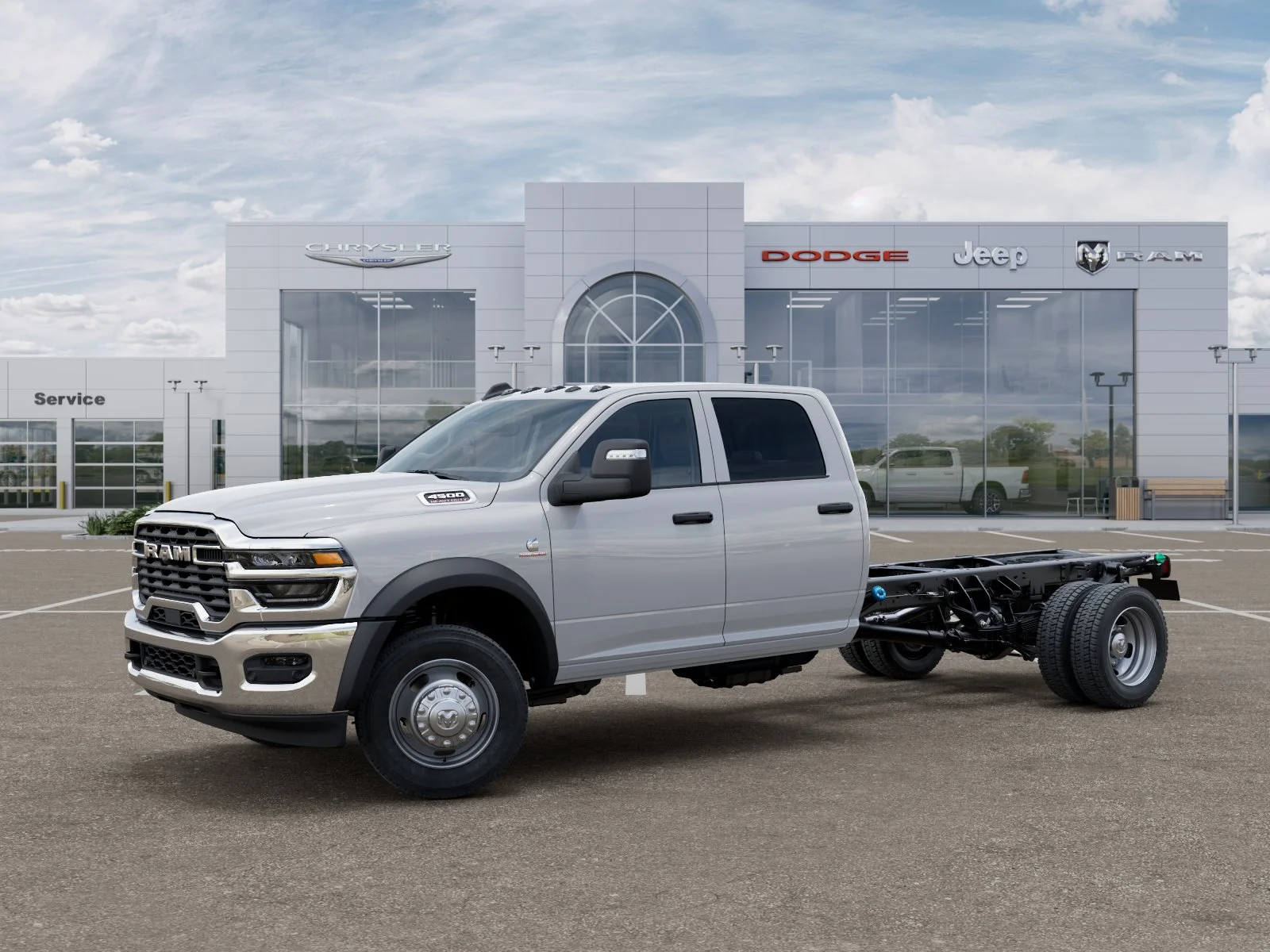 New 2025 Bright White Clearcoat RAM Tradesman image 30