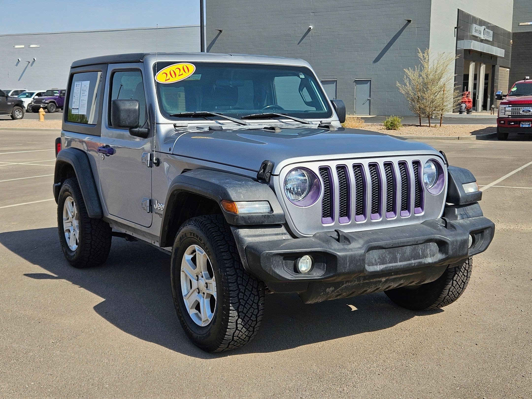 Certified Used 2020 Silver Jeep Sport S 4x4 image 7