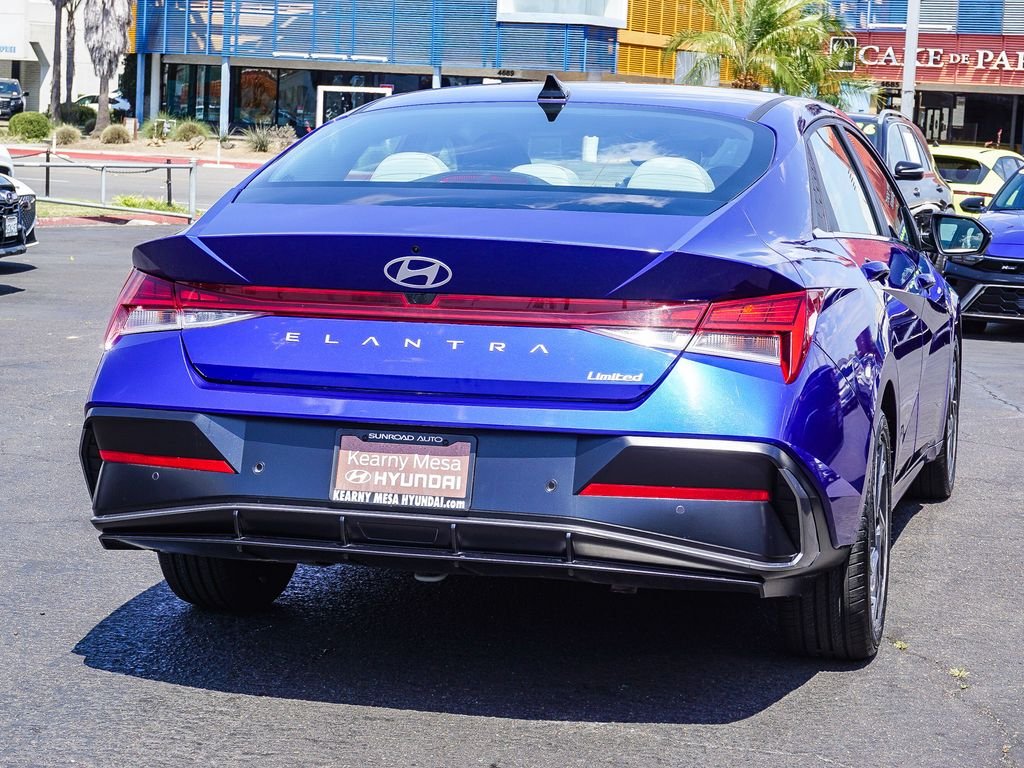 Used 2024 Blue Hyundai Limited image 7