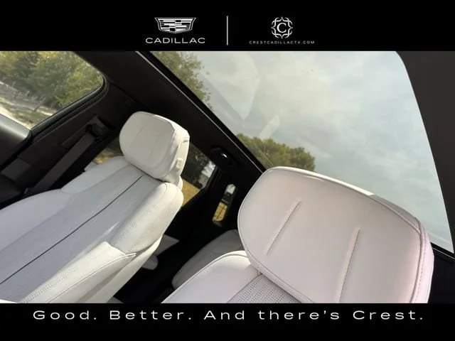 Used 2024 Crystal White Tricoat CADILLAC Luxury 1 image 24