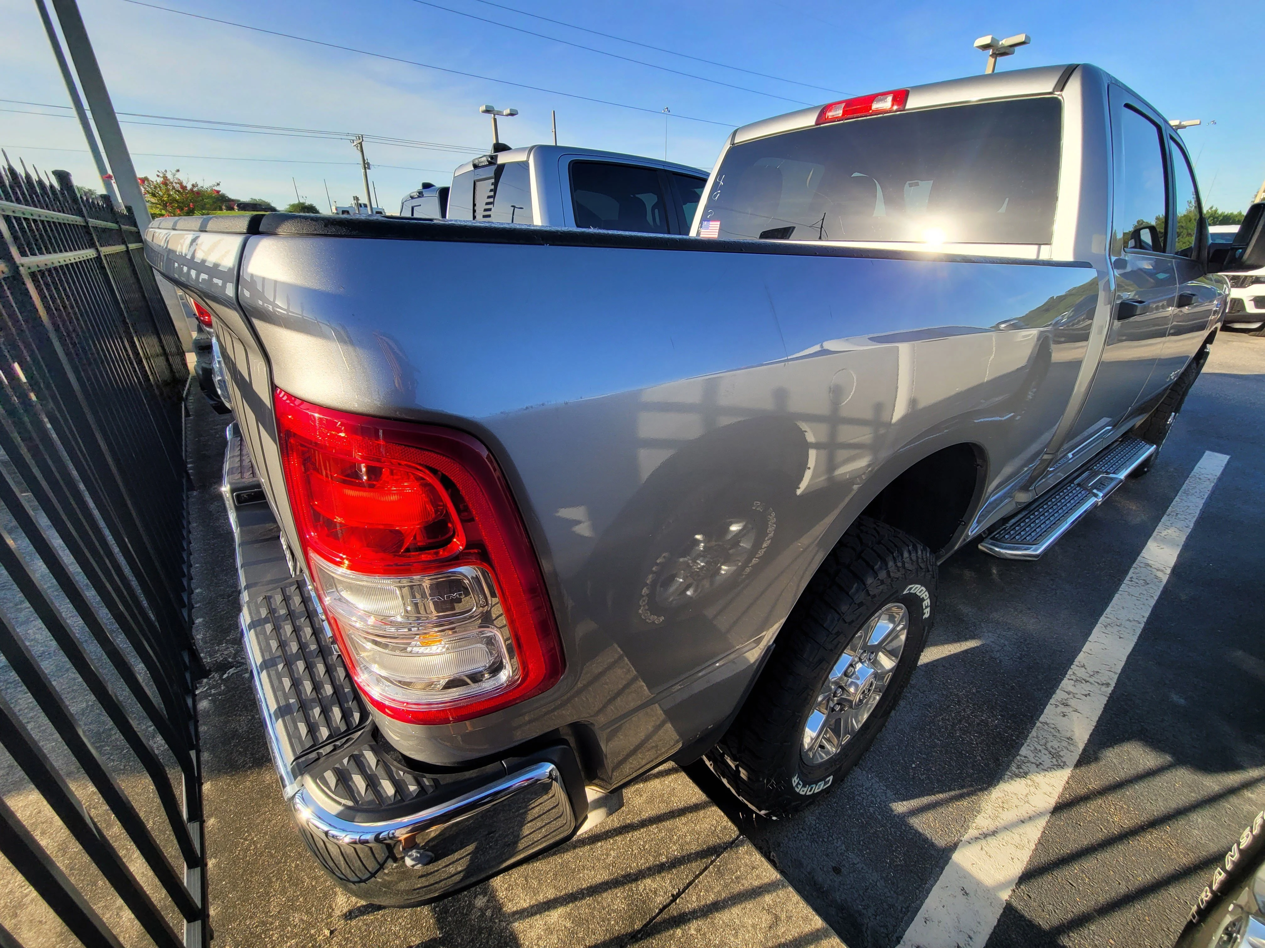 Used 2024 Billet Silver Metallic Clearcoat Ram Big Horn image 4