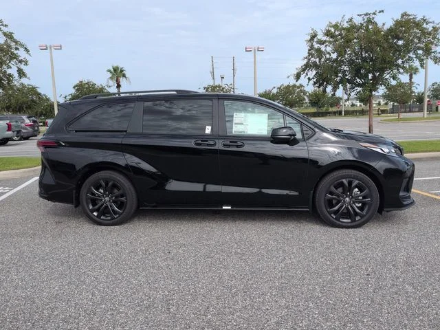 New 2026 Midnight Black Metallic Toyota XSE image 3