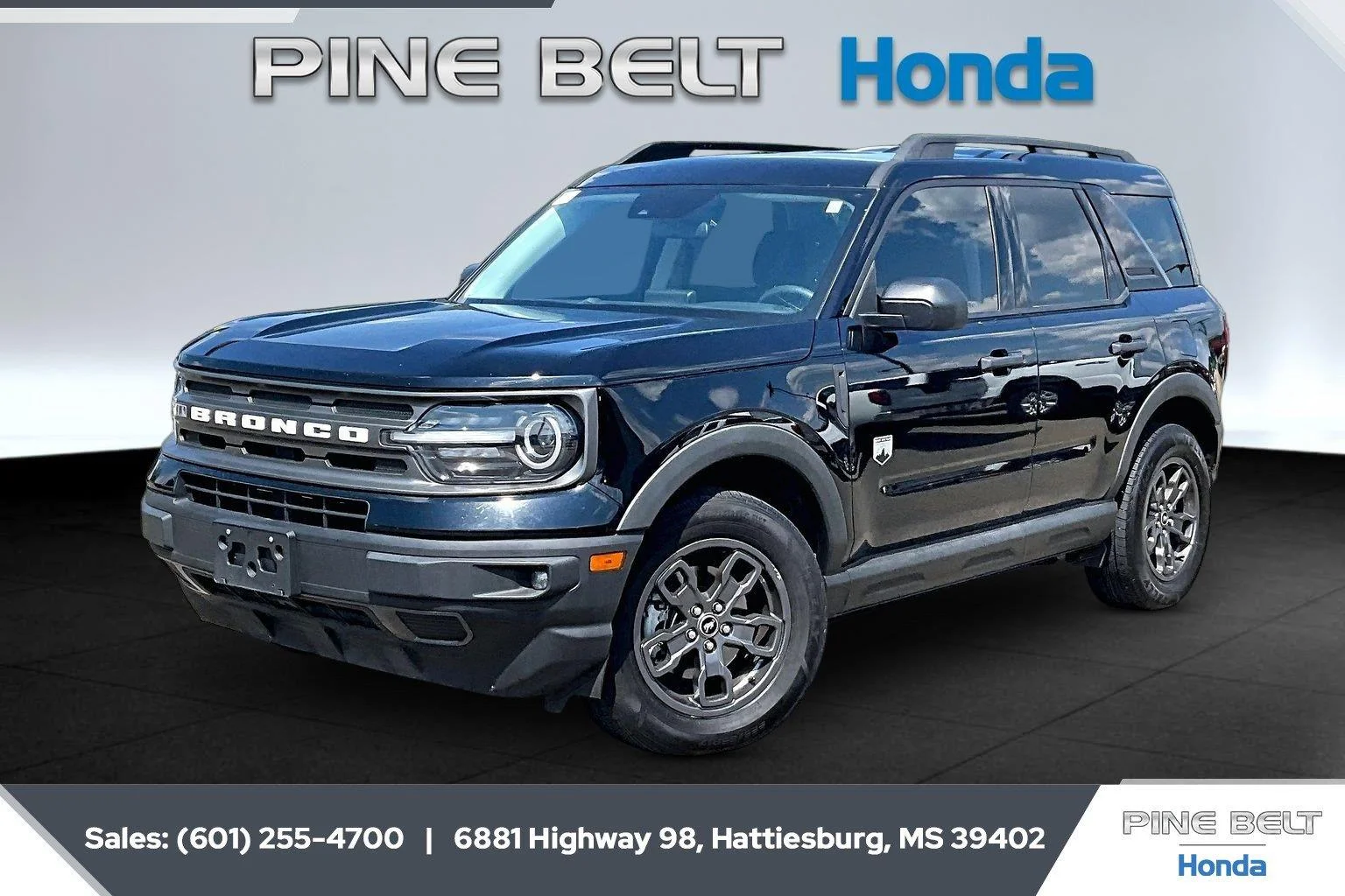 Used 2021 Shadow Black Ford Big Bend image 10