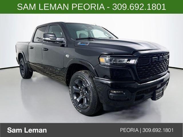 New 2026 Diamond Black Crystal Pearl-Coat Exterior Paint RAM BIG HORN image 1