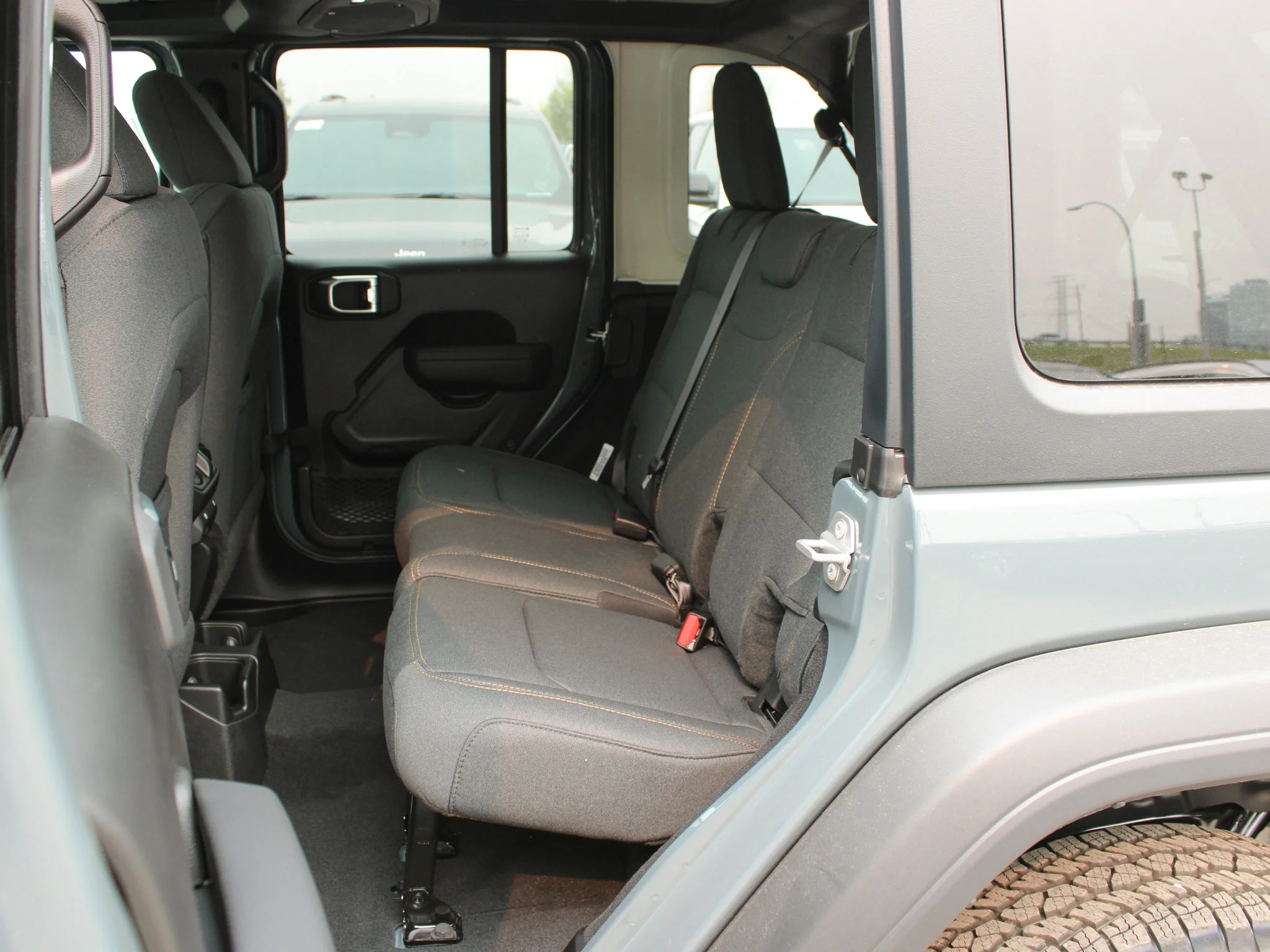 Used 2025 Dark blue Jeep Sport S* 4 Door 4x4, Remote Start, Heated Seats, Safety Group image 7