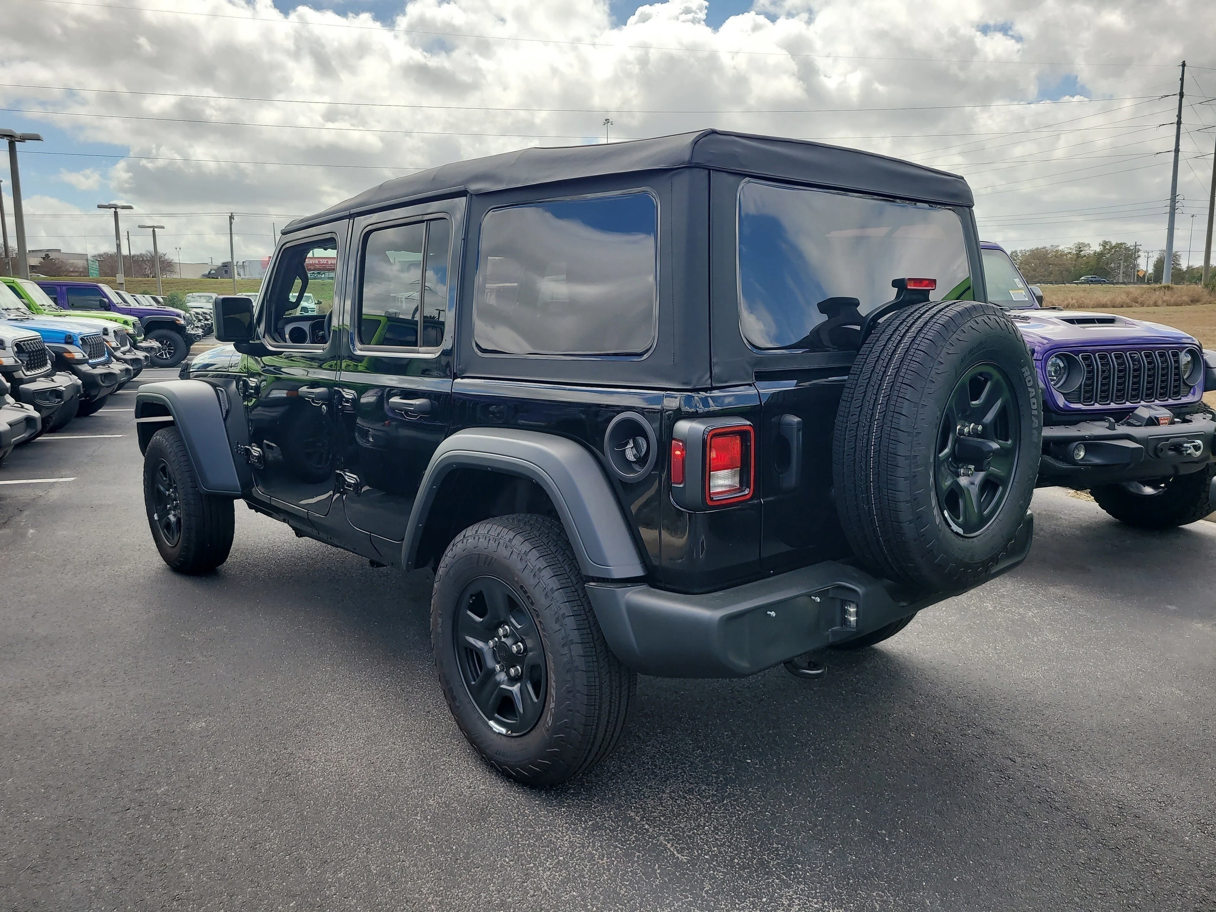 New 2026 Black Clearcoat Jeep Sport image 8