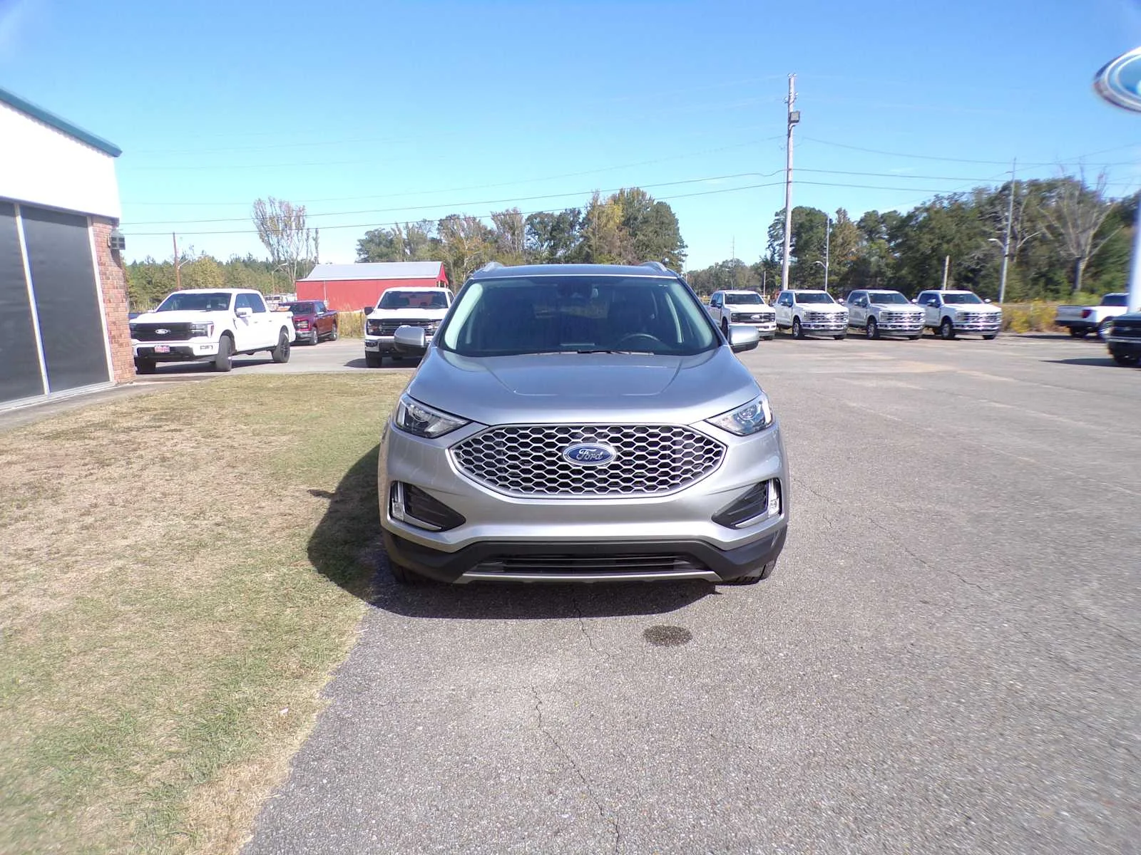 Used 2023 Iconic Silver Metallic Ford SEL image 2