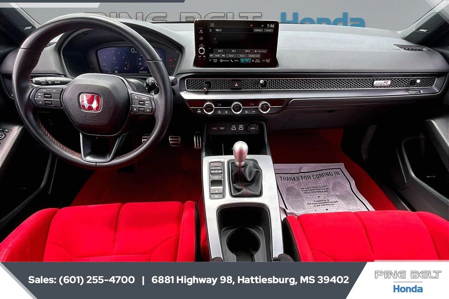Used 2023 Boost Blue Pearl Honda Type R image 13