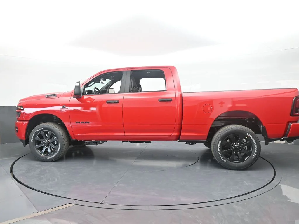 New 2026 Flame Red Clear-Coat Exterior Paint RAM Big Horn image 3
