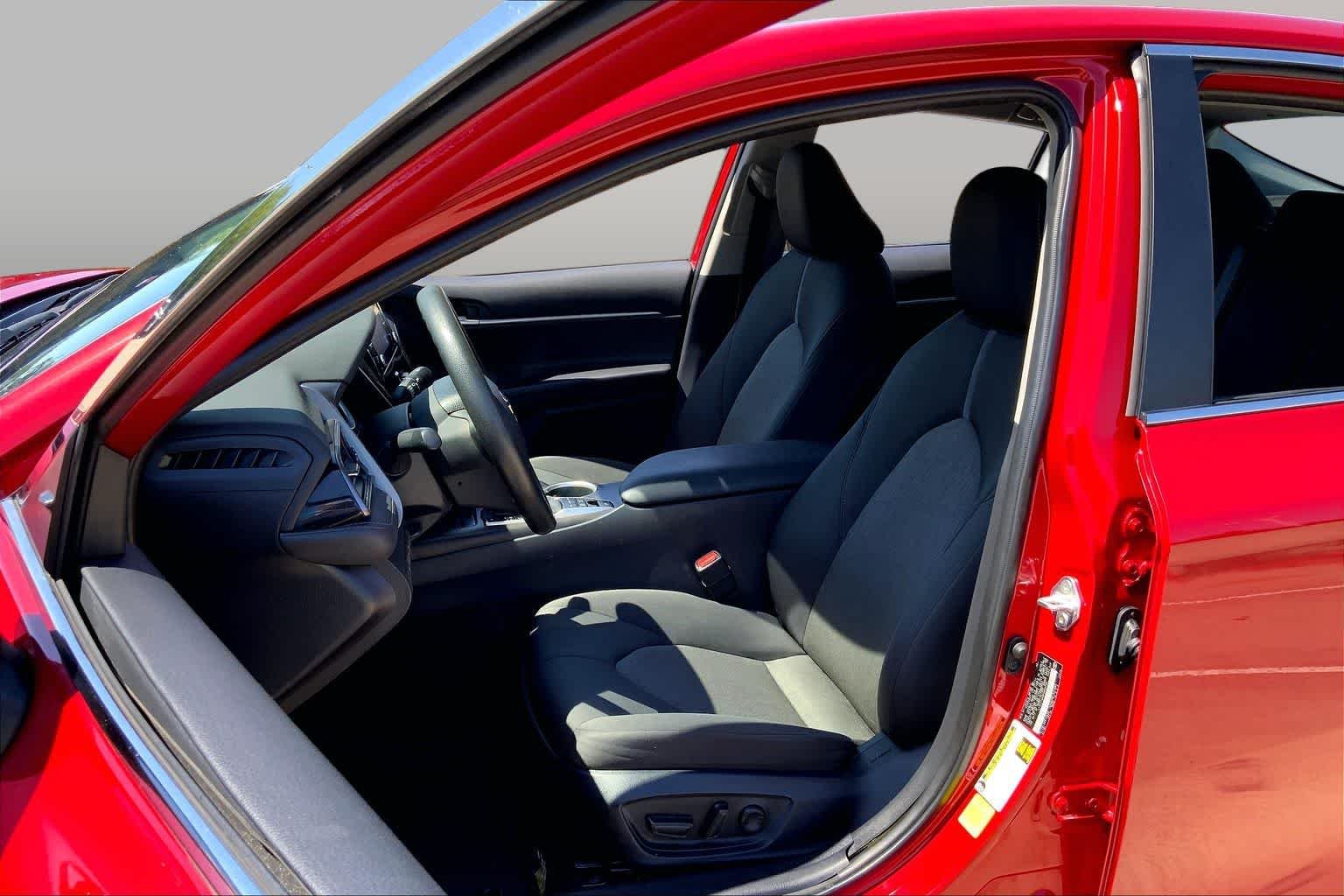 Used 2023 Supersonic Red Toyota Hybrid LE image 8