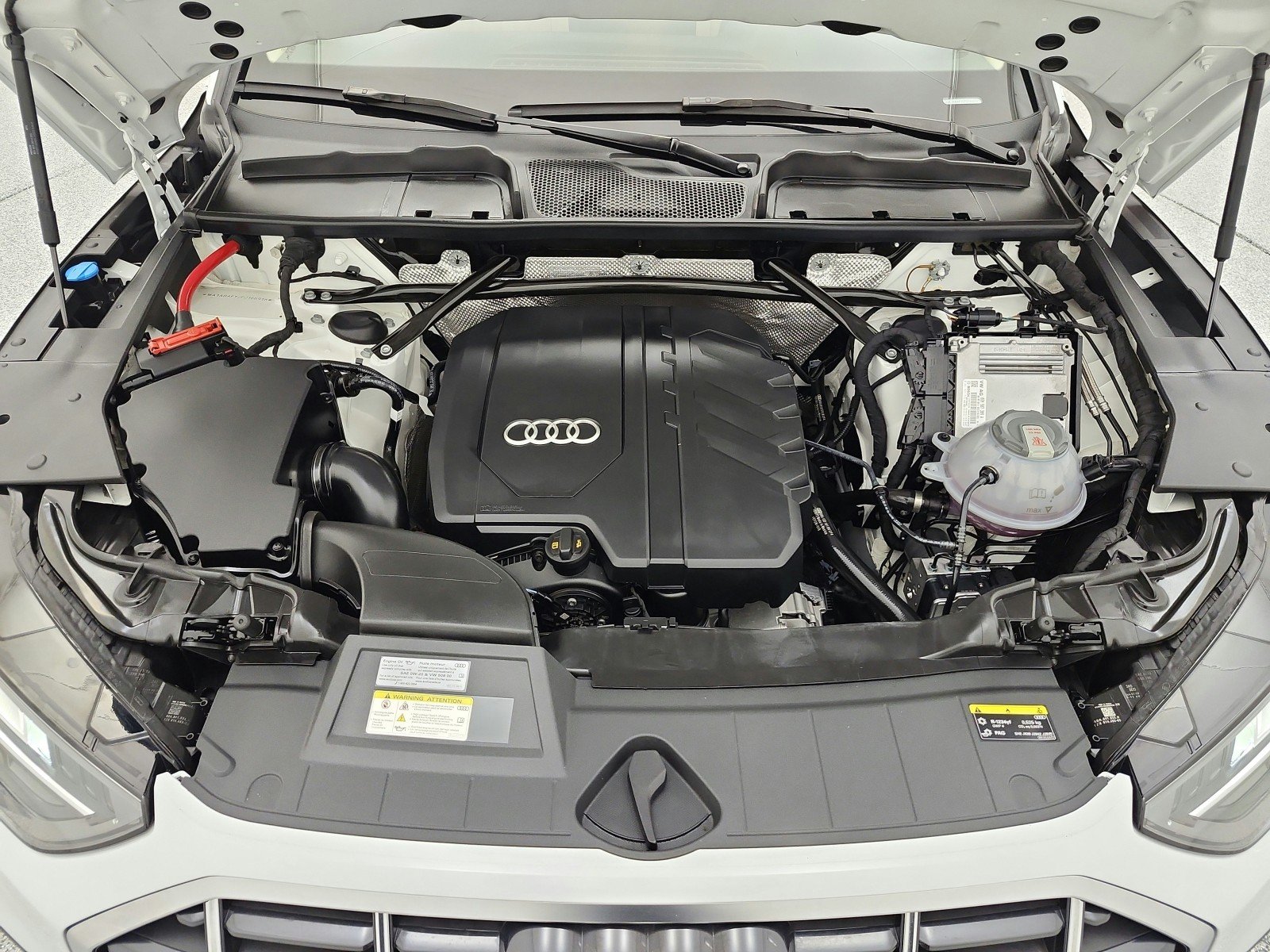 Used 2023 Glacier White Metallic Audi Premium image 16