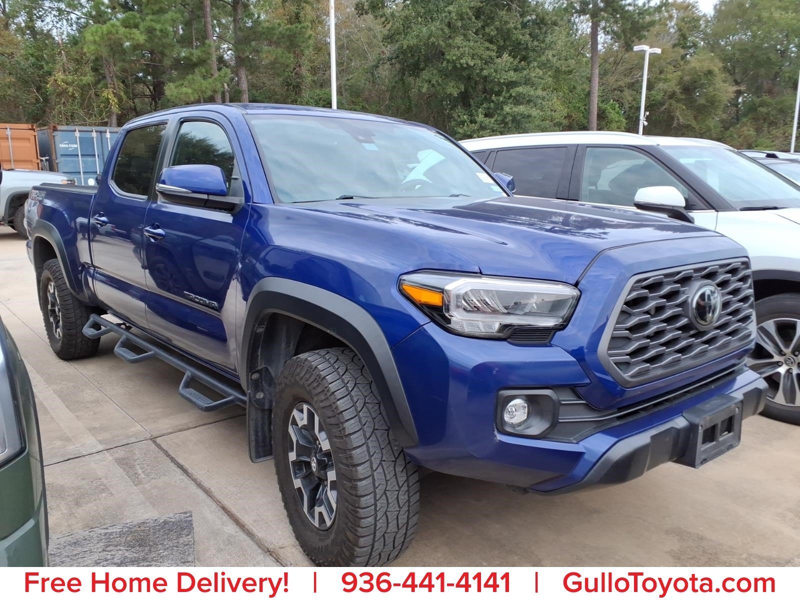 Certified Used 2022 Blue Toyota TRD Off-Road image 1
