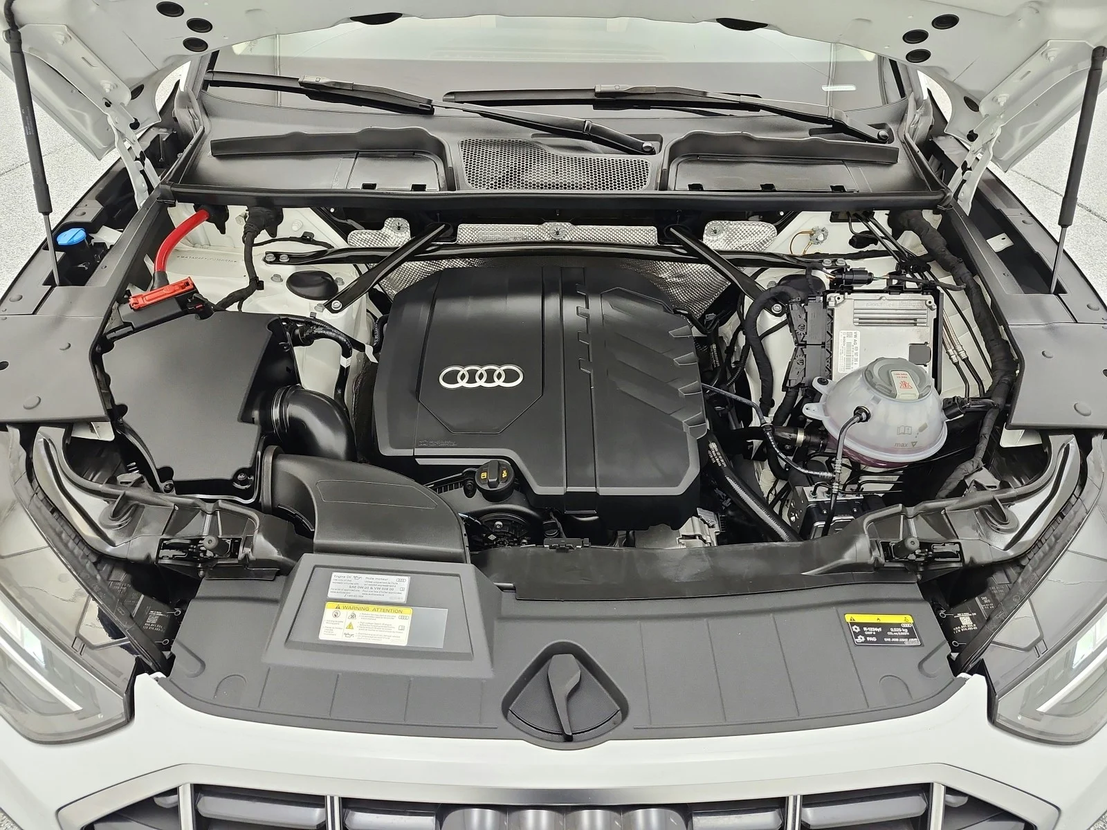 Used 2023 Glacier White Metallic Audi Premium image 16