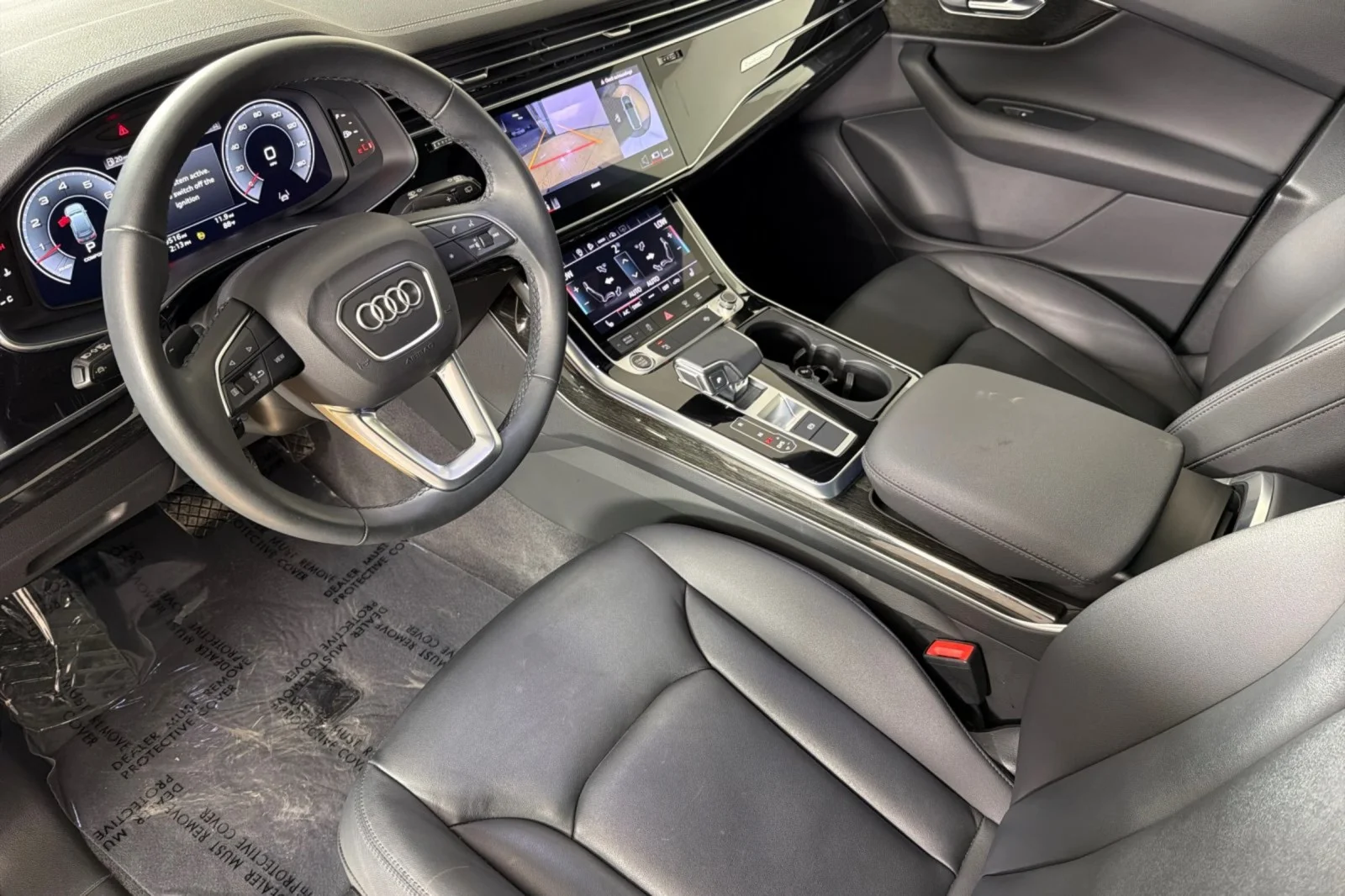 Used 2023 Glacier White Metallic Audi Premium 55 TFSI quattro image 9