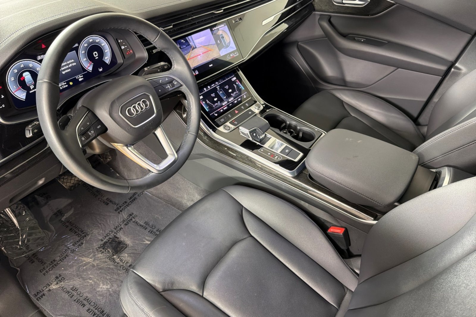 Used 2023 Glacier White Metallic Audi Premium 55 TFSI quattro image 9