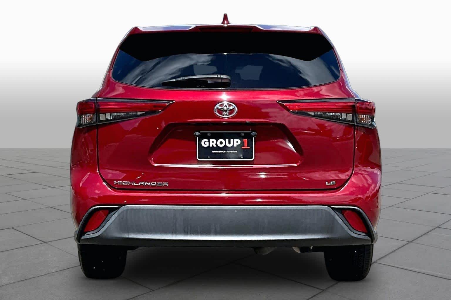 Used 2020 Ruby Flare Pearl Toyota LE image 5