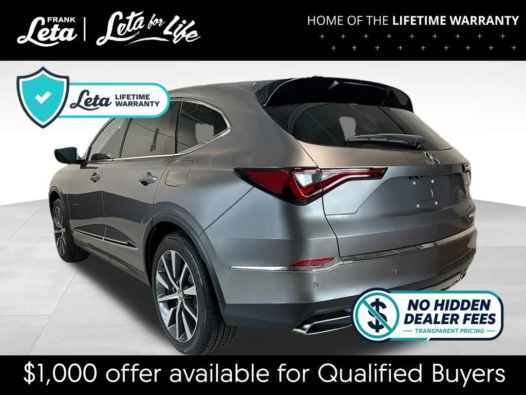 New 2026 Liquid Carbon Metallic Acura Technology Package image 3