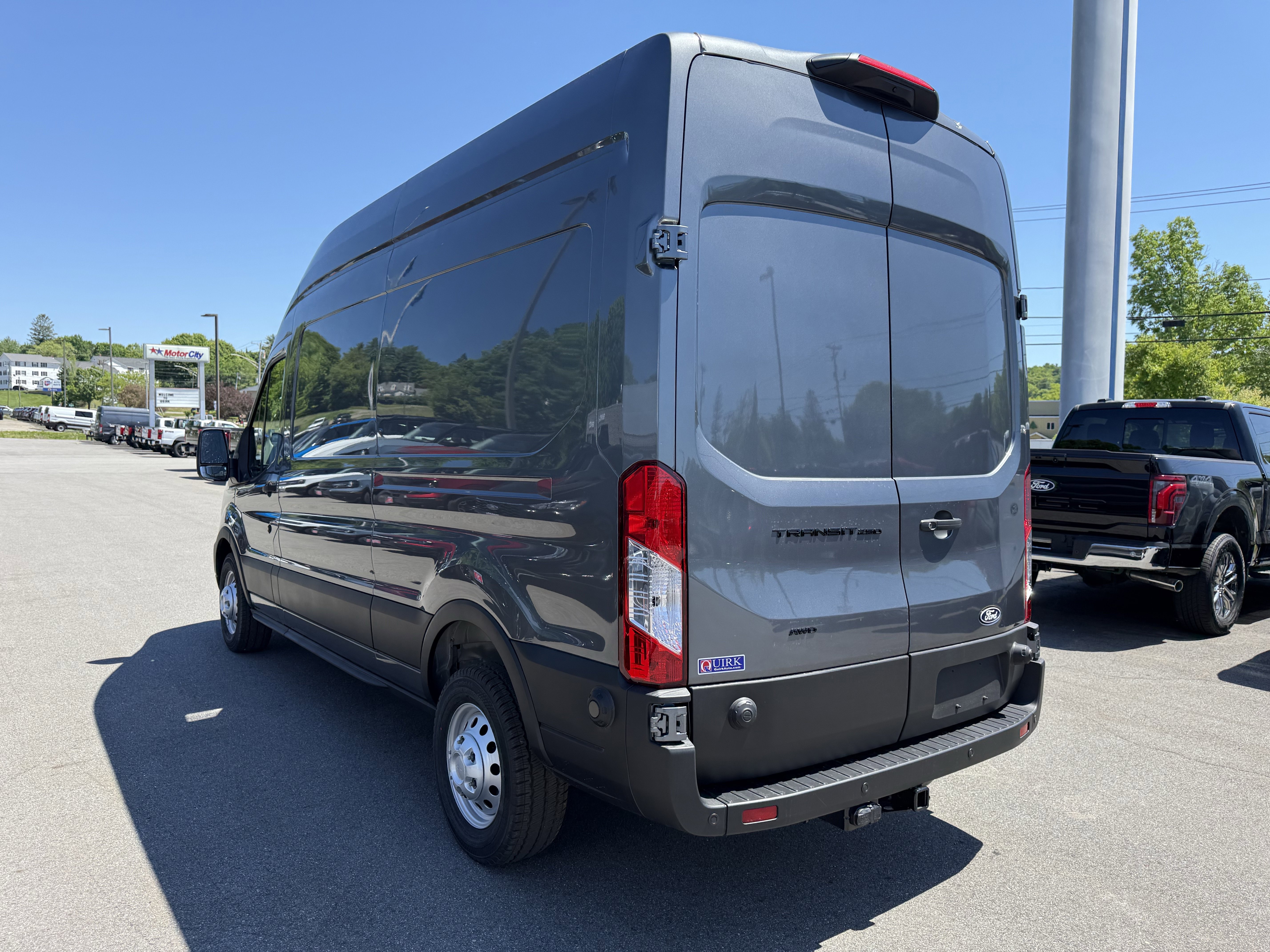 New 2026 Carbonized Gray Metallic Ford Cargo Van image 10