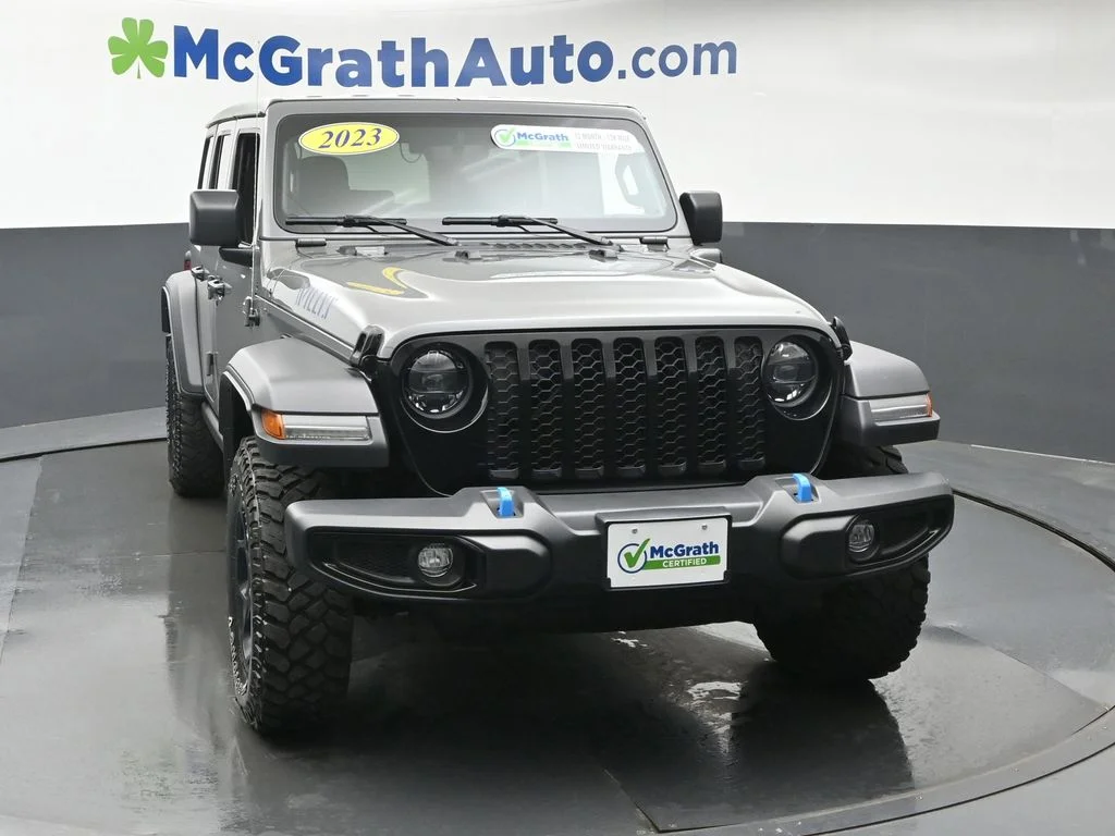 Used 2023 Gray Jeep Willys 4xe image 5