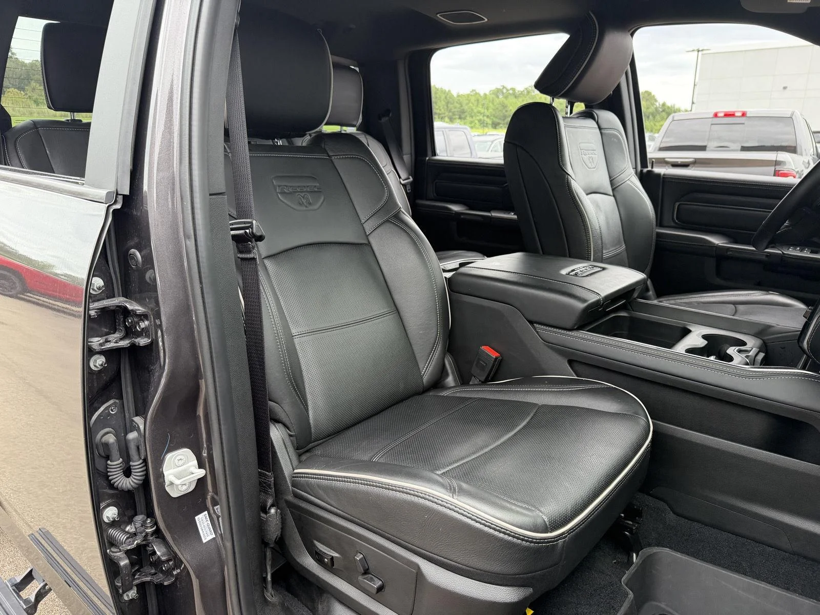 Used 2025 Granite Crystal Metallic Clearcoat Ram Rebel image 21