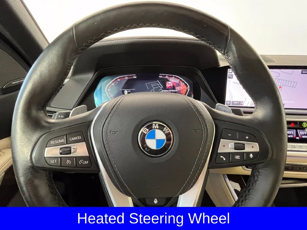 Used 2021 White Metallic BMW xDrive40i image 9
