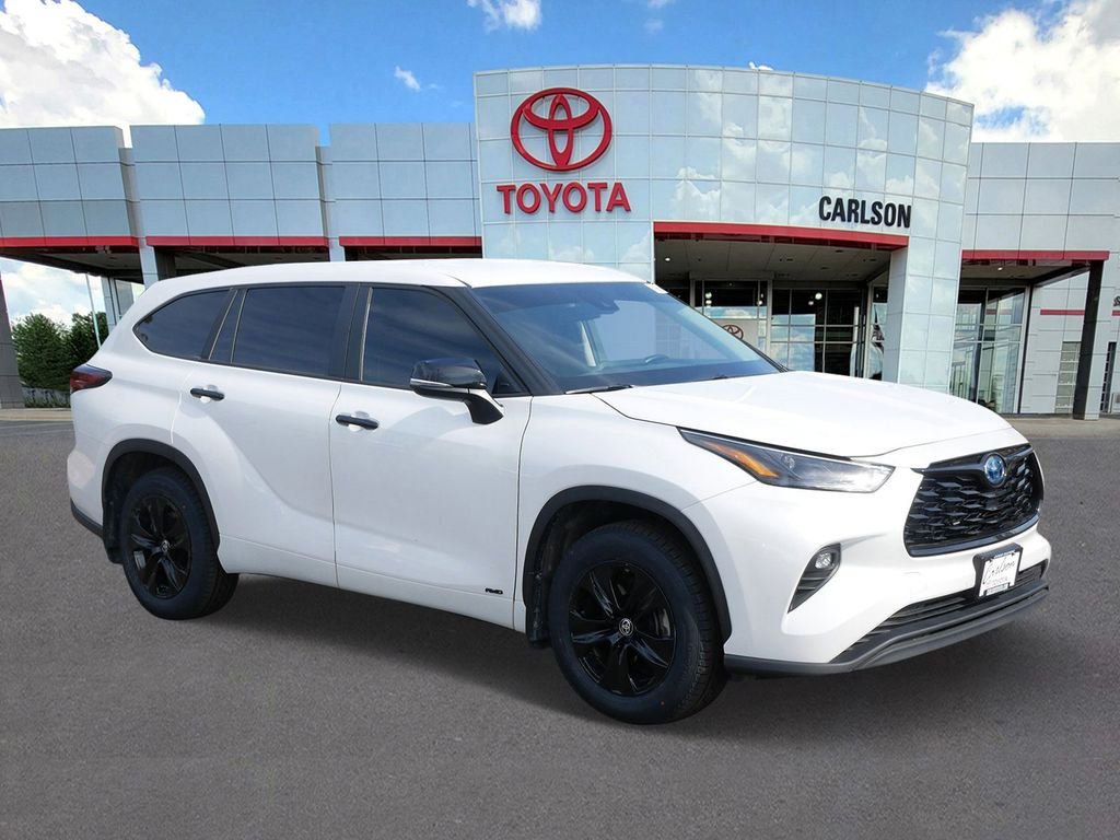 Certified 2024 Toyota Highlander LE Nightshade with VIN 5TDKBRCH9RS638010 for sale in Minneapolis, Minnesota