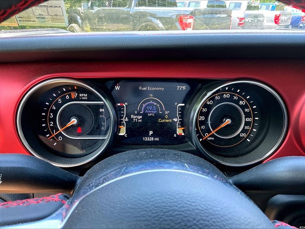 Used 2023 Yellow Jeep Rubicon image 8