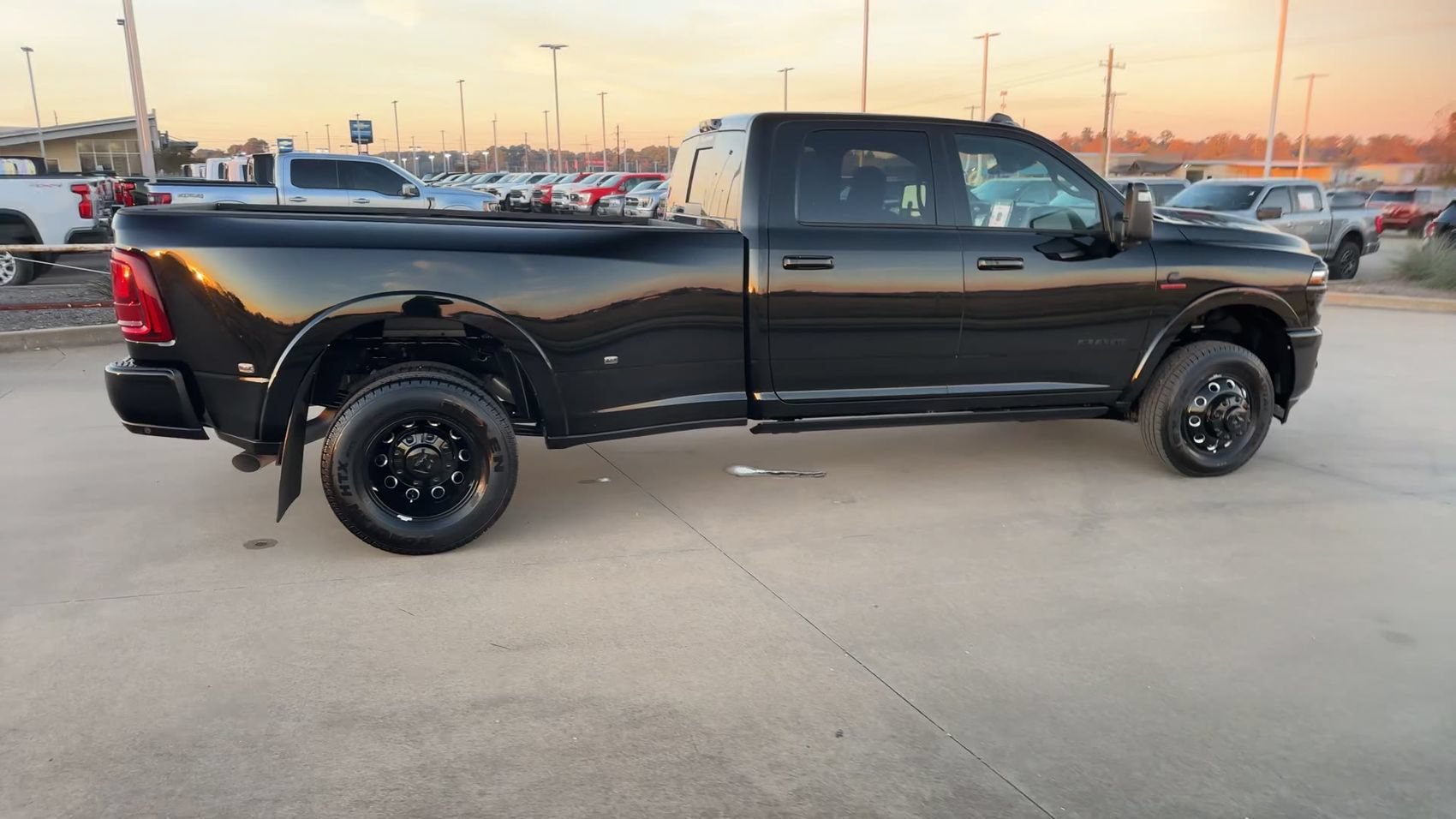 Used 2025 Diamond Black Crystal Pearlcoat Ram Limited image 8