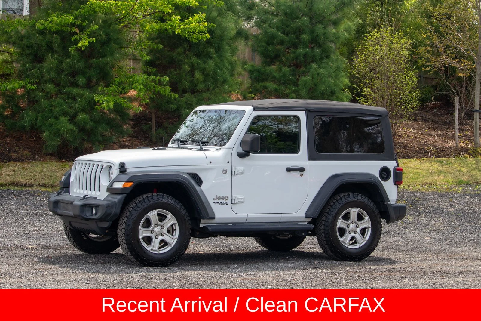 Used 2019 White Jeep Sport S image 3