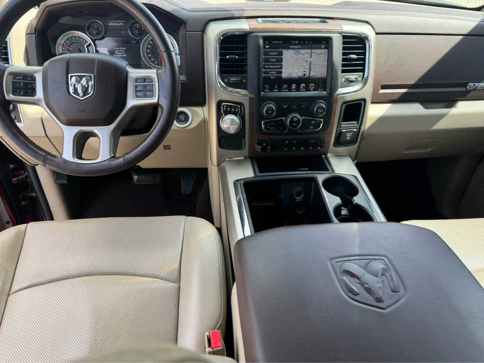 Used 2013 Deep Cherry Red Crystal Pearl Ram Laramie image 22