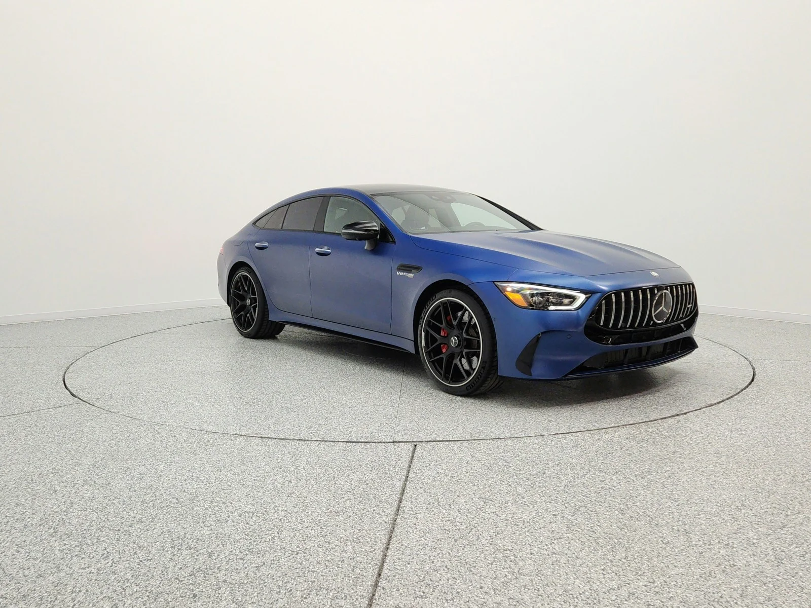 Certified Used 2024 MANUFAKTUR Starling Blue Magno Mercedes-Benz AMG® GT 63 4-Door Coupe image 3