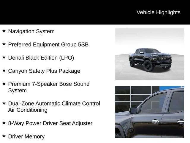 New 2026 Onyx Black GMC Denali image 8