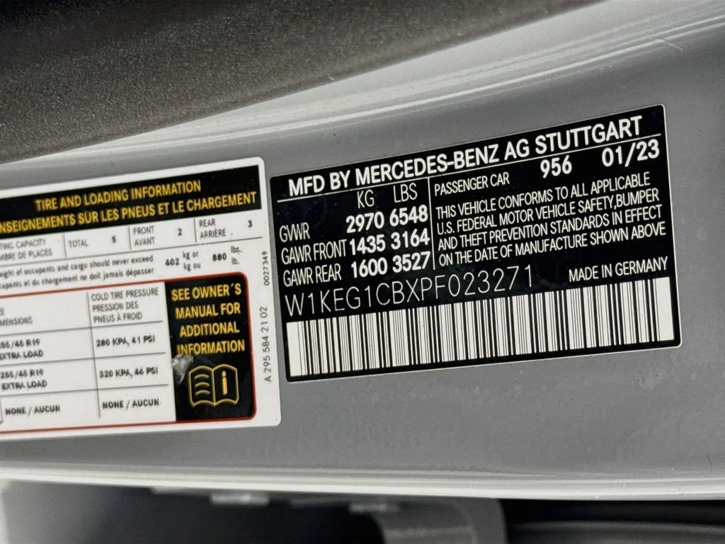 Used 2023 Gray Mercedes-Benz 350 Sedan image 33