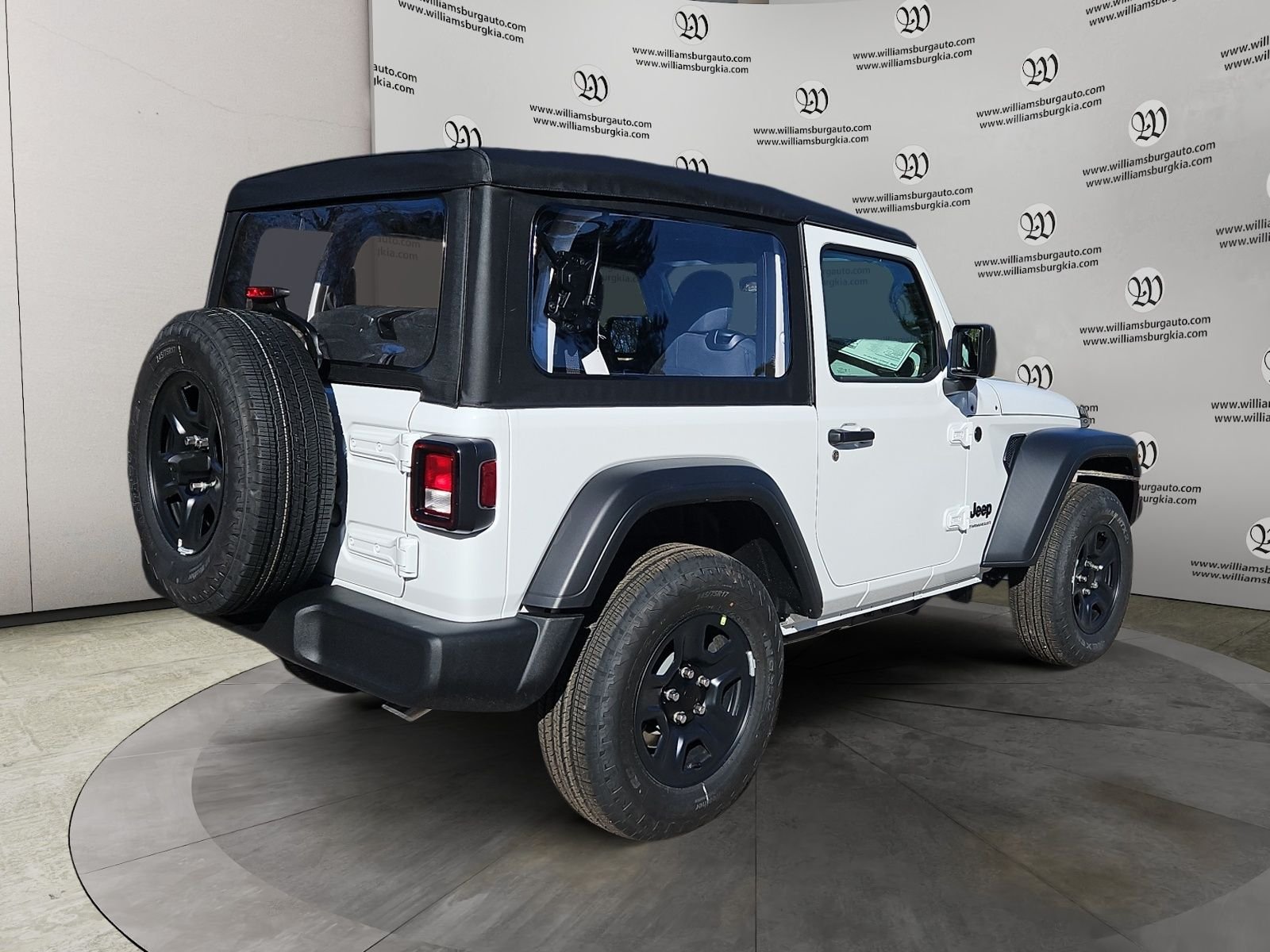 New 2026 Bright White Clear-Coat Exterior Paint Jeep Sport image 5
