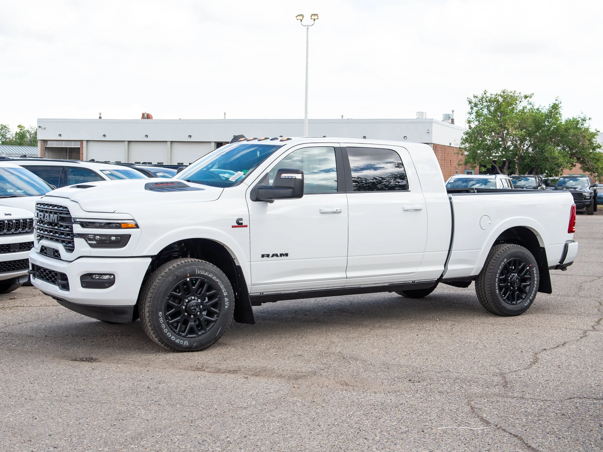 New 2026 White RAM Limited* Mega Cab image 3