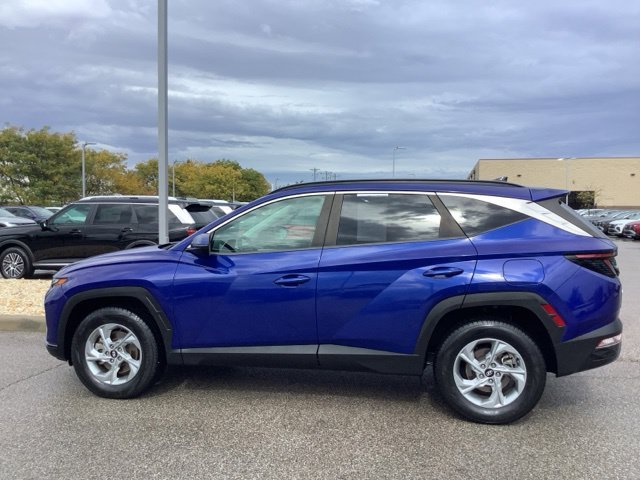 Certified Used 2022 Intense Blue Hyundai SEL image 9