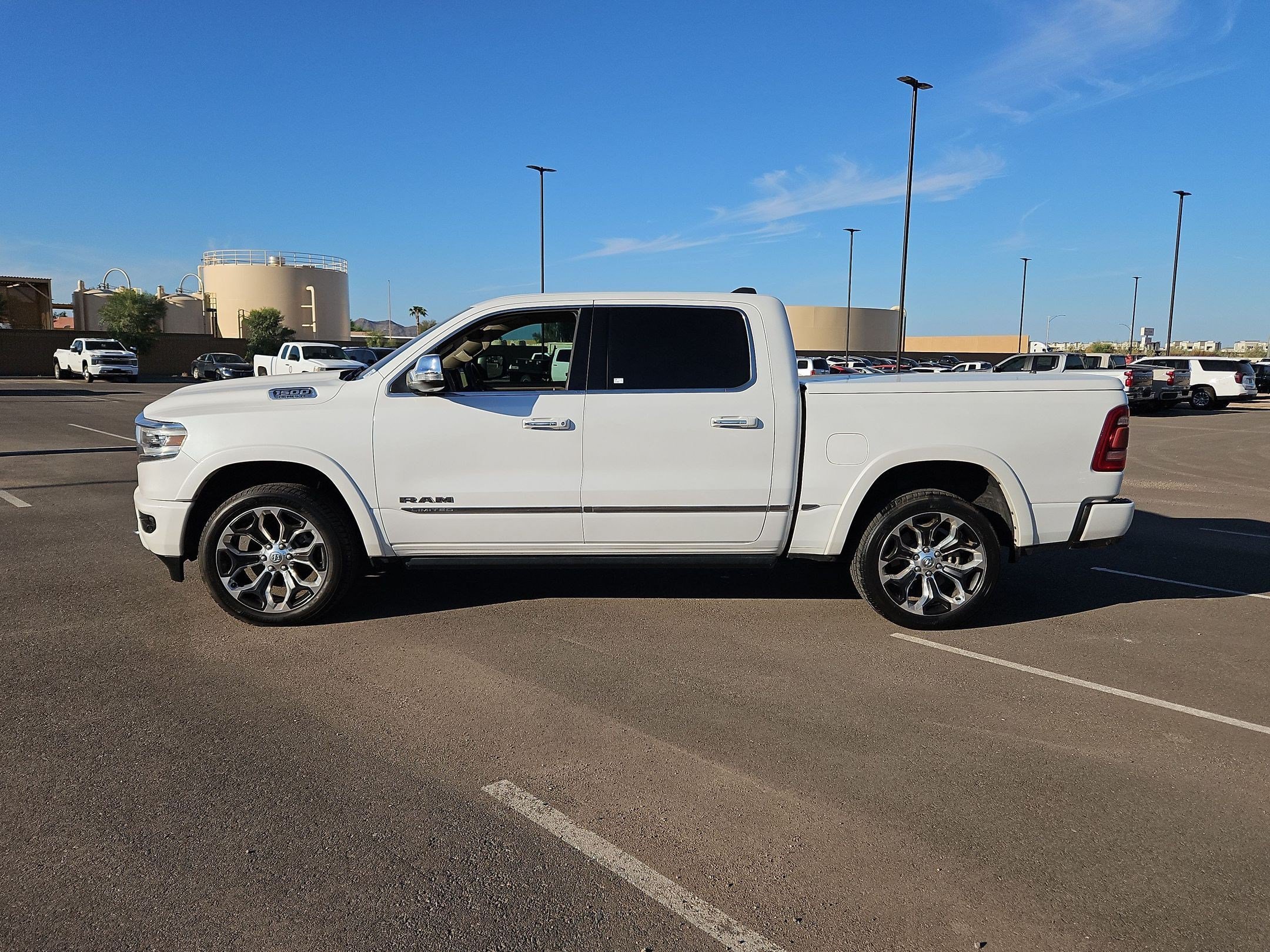 Certified Used 2020 Off-white Ram Limited Crew Cab 4x4 5