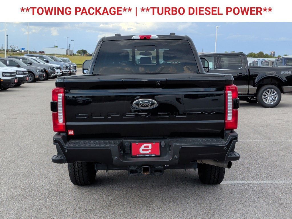 Used 2025 Agate Black Metallic Ford Lariat image 7