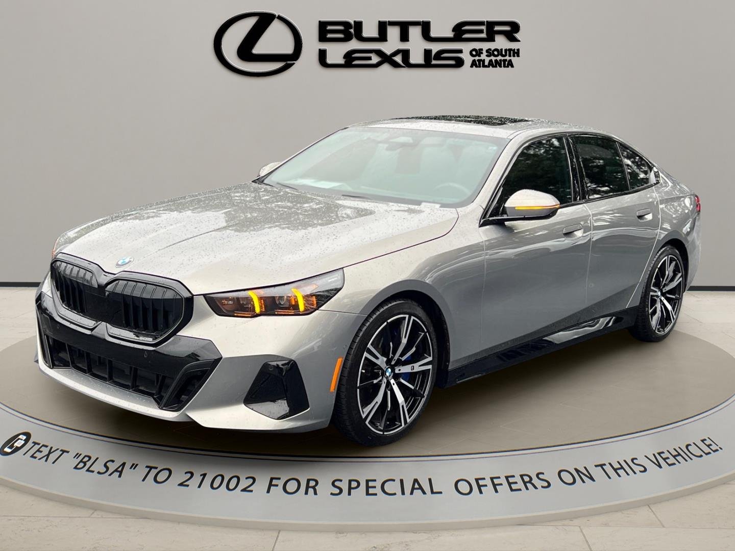 Used 2024 Oxide Grey Metallic BMW 540i xDrive image 1