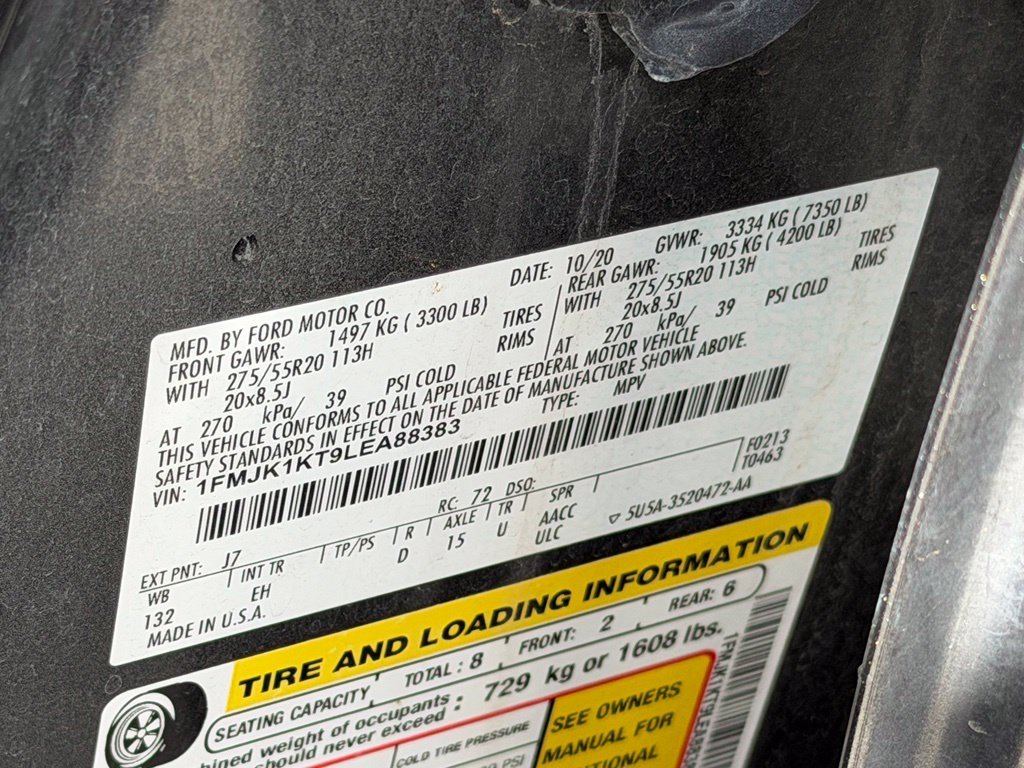 Used 2020 Gray Ford Limited image 35