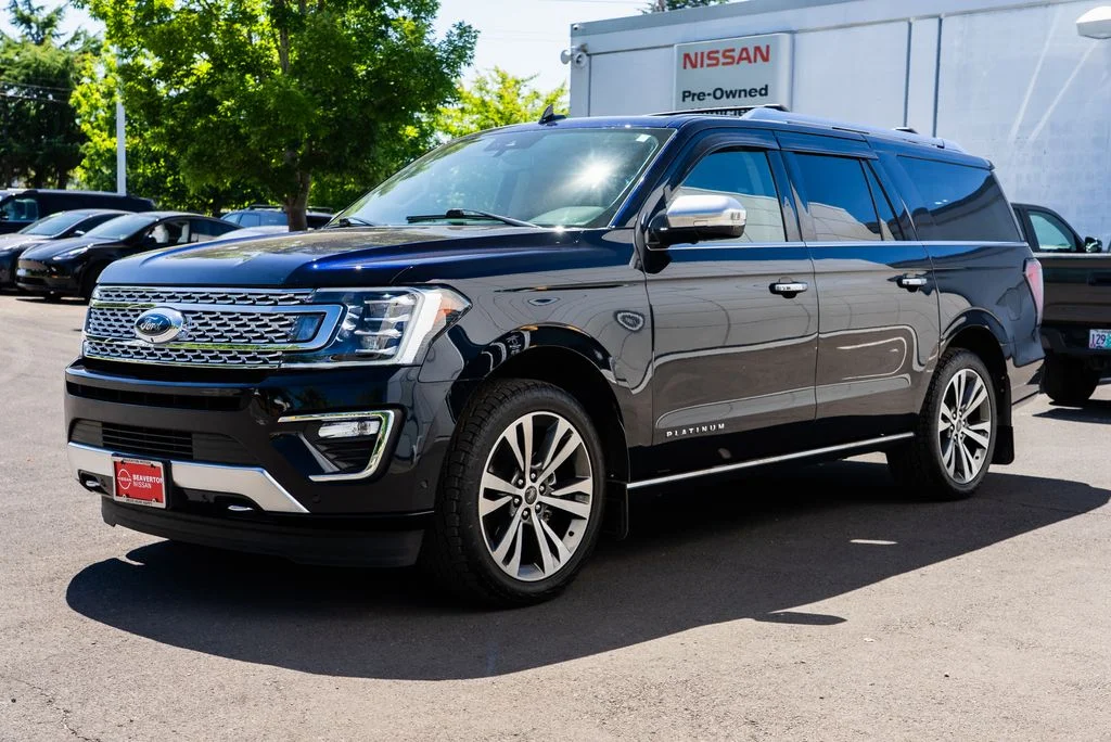 Used 2021 Blue Ford Platinum image 3