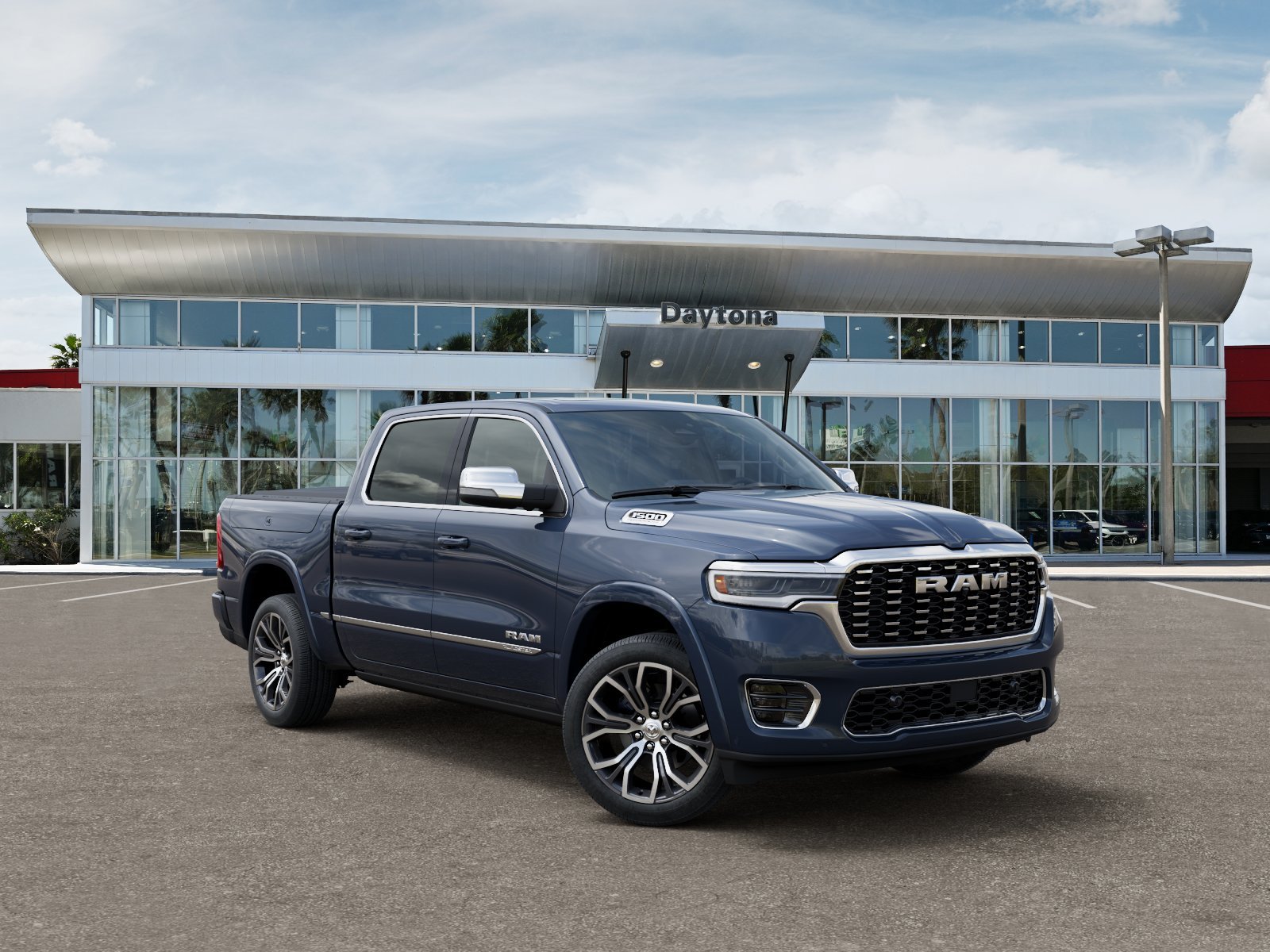 New 2026 Forged Blue Metallic Exterior Paint RAM Tungsten image 5