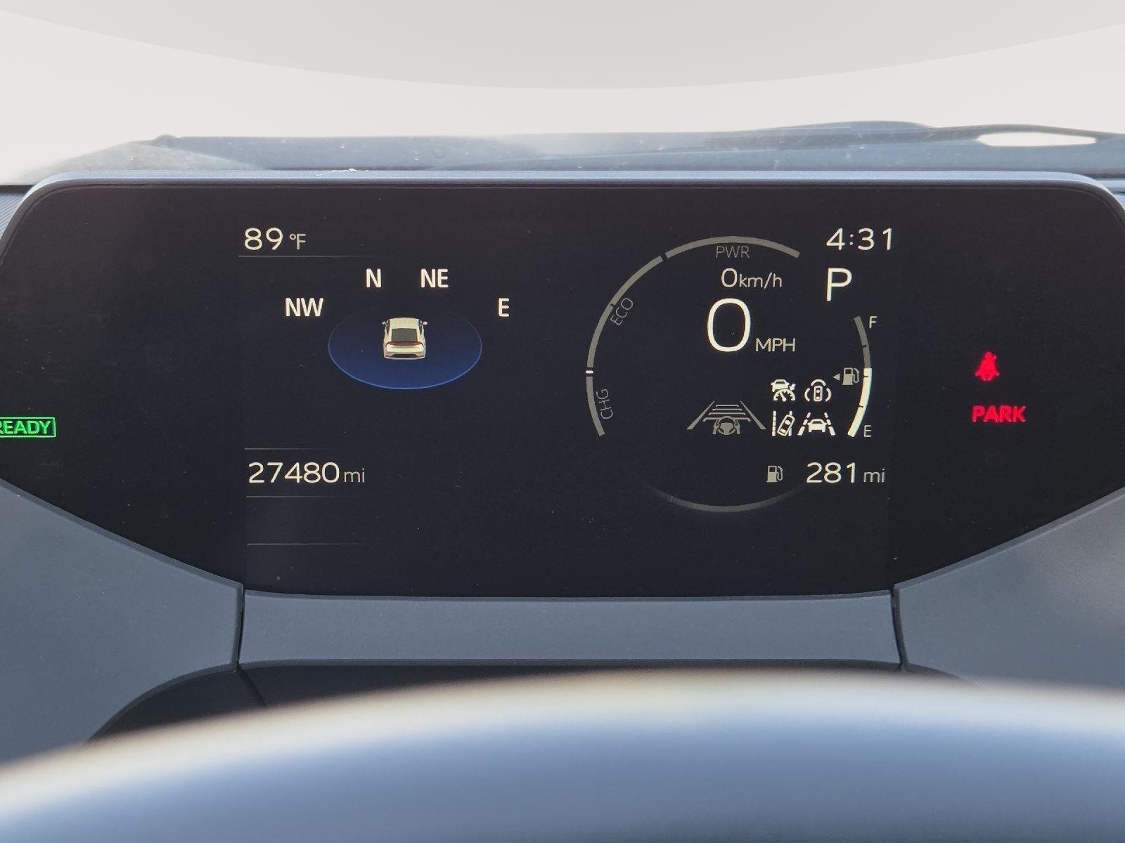 Used 2024 Midnight Black Metallic Toyota LE image 20