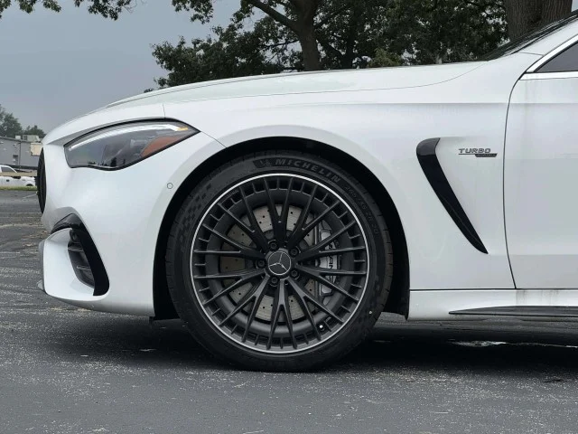 New 2026 MANUFAKTUR Moonlight White Metallic Mercedes-Benz AMG® CLE 53 4MATIC+ Cabriolet image 7