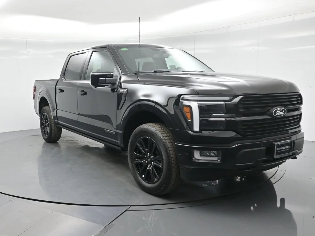 New 2025 Agate Black Metallic Ford Platinum image 55