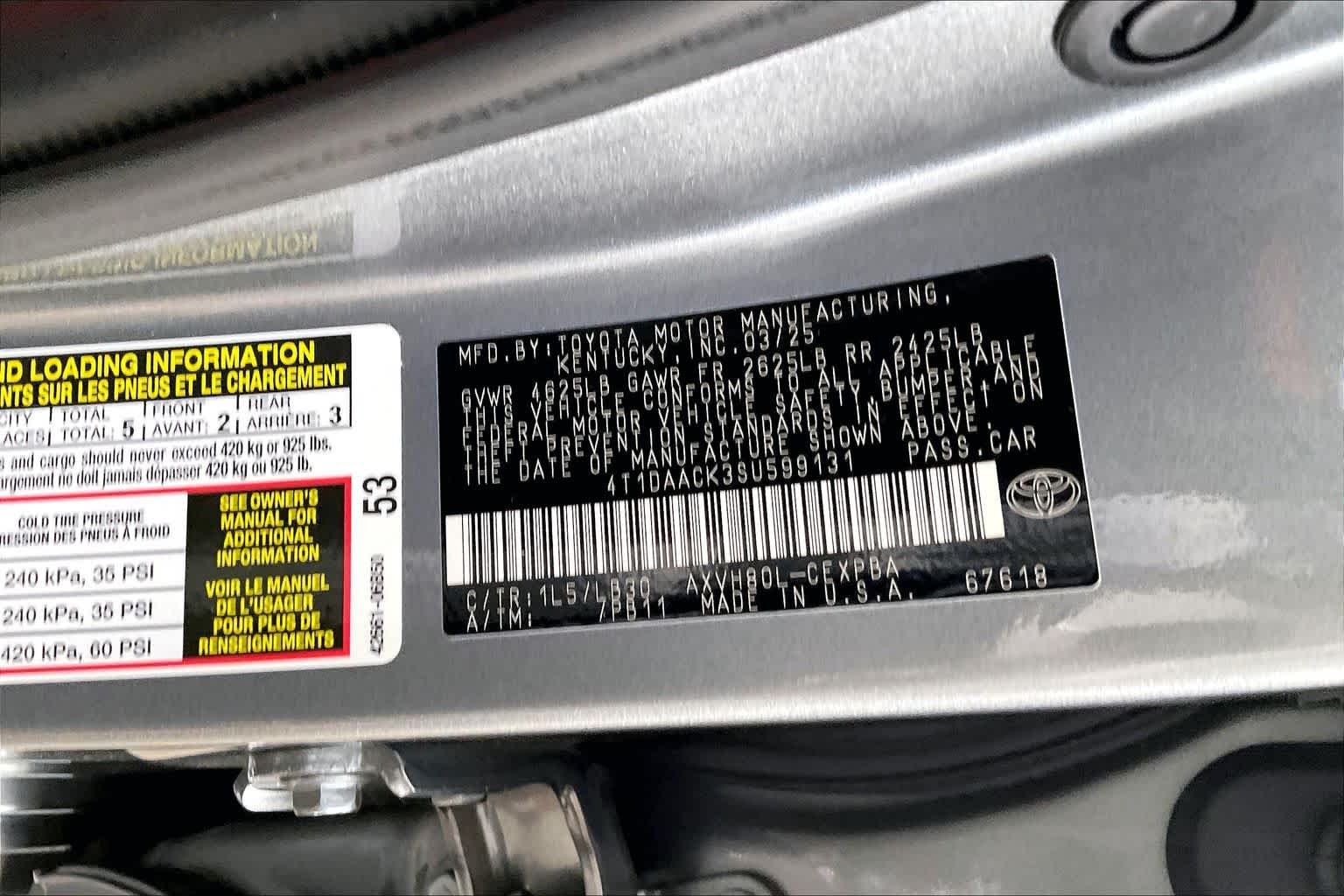 Used 2025 Heavy Metal Toyota XSE image 35