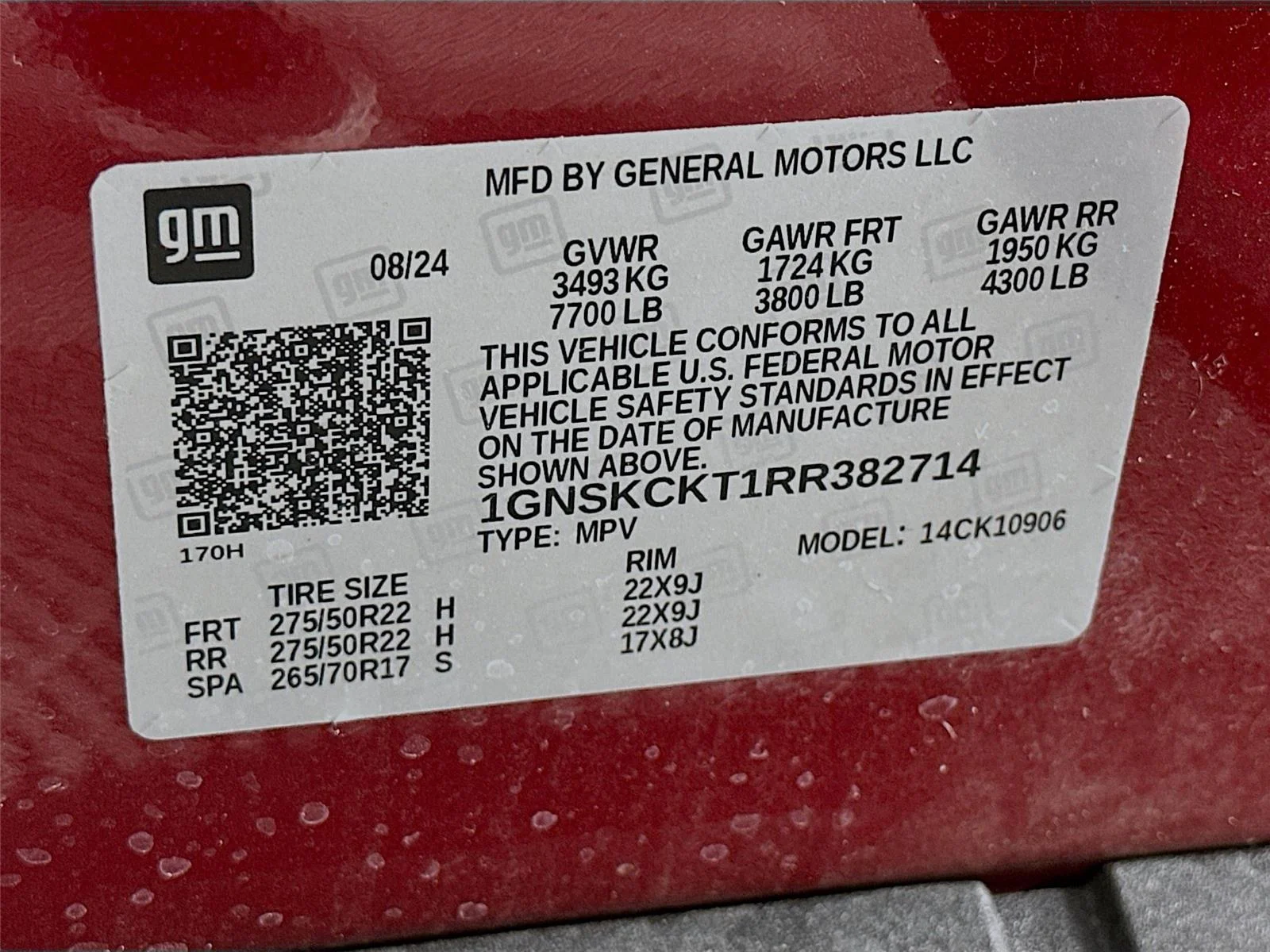 Used 2024 Radiant Red Tintcoat Chevrolet LT image 23