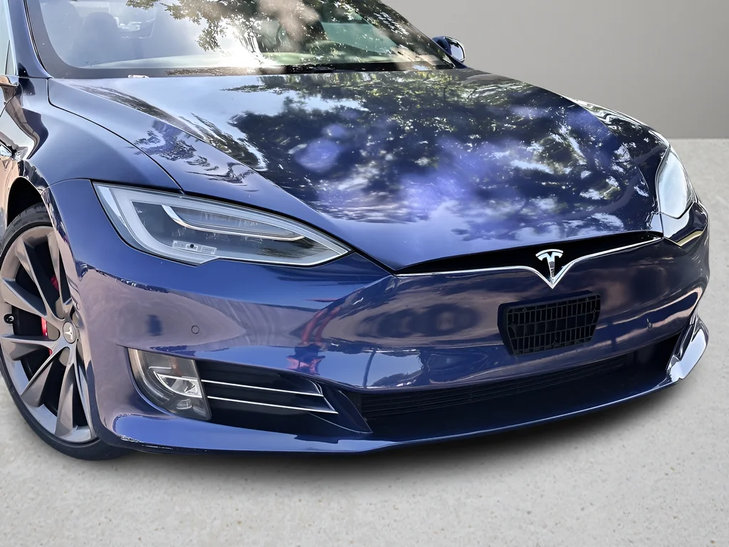 Used 2020 Blue Tesla Performance image 24