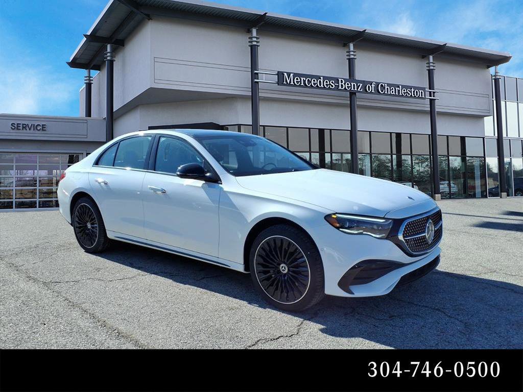 New 2026 Polar White Mercedes-Benz E350 image 1