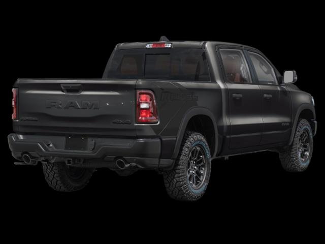 New 2026 Diamond Black Crystal Pearl-Coat Exterior Paint RAM Rebel image 2
